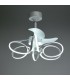 Ventilador Led KARLA Blanco DC 30W 1100Lm 3 Aspas CCT