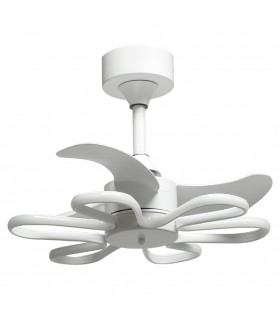 Ventilador Led ENEBRO Blanco DC 30W 1900Lm 3 Aspas CCT