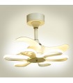 Ventilador Led ENEBRO Blanco DC 30W 1900Lm 3 Aspas CCT