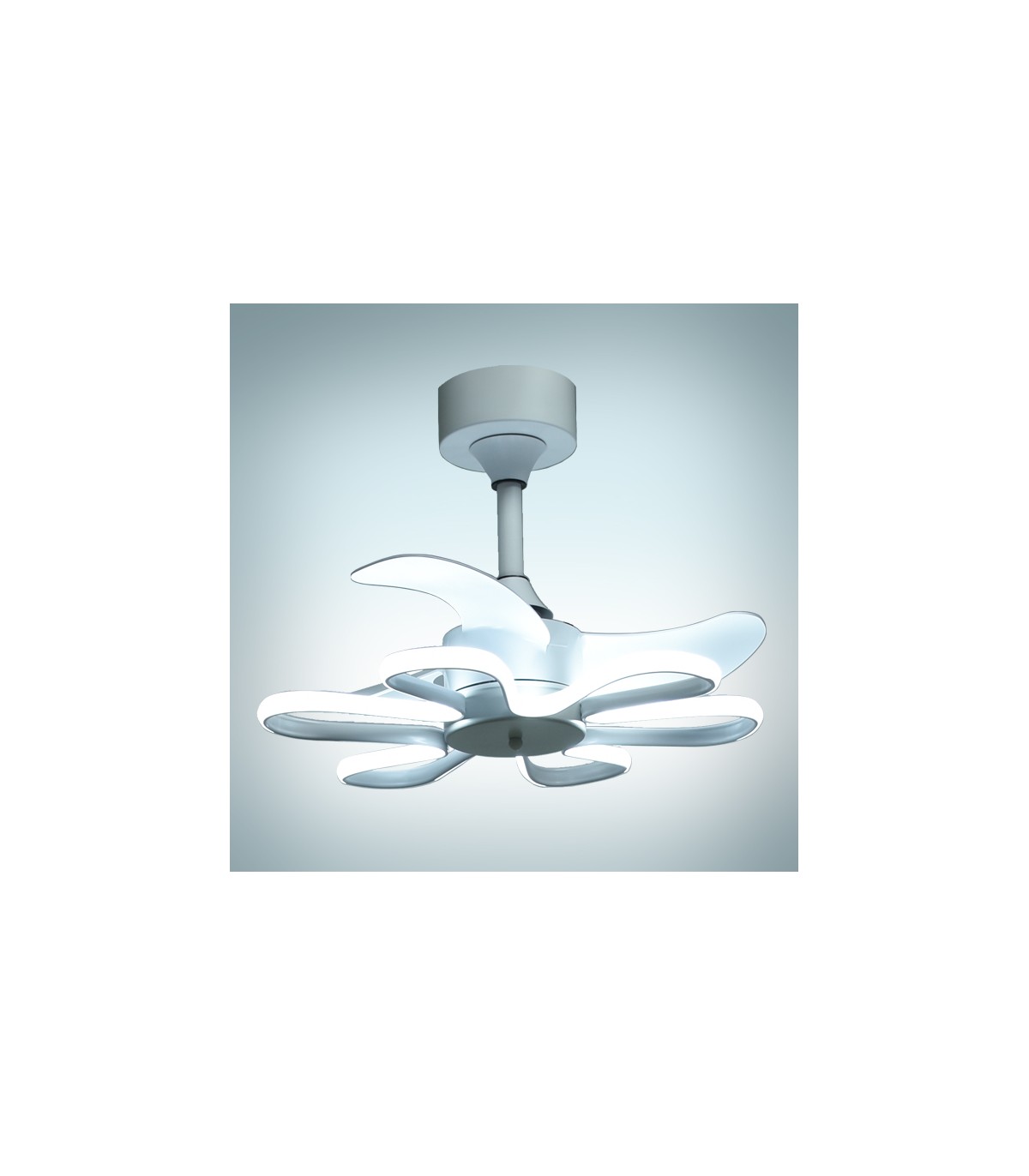 Ventilador Led ENEBRO Blanco DC 30W 1900Lm 3 Aspas CCT