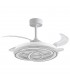 Ventilador NUDOS DC 72W 6480Lm 4 Aspas Blanco CCT