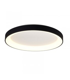 Plafón Led DANDY Negro Ø60CM 86W 8600LM 120º IP20