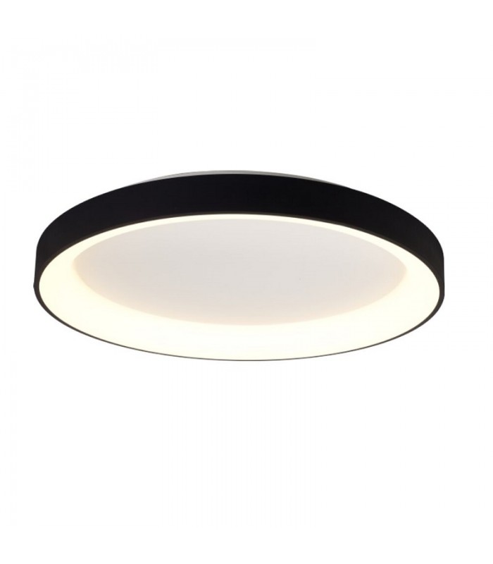 Plafón Led DANDY Negro Ø60CM 86W 8600LM 120º IP20