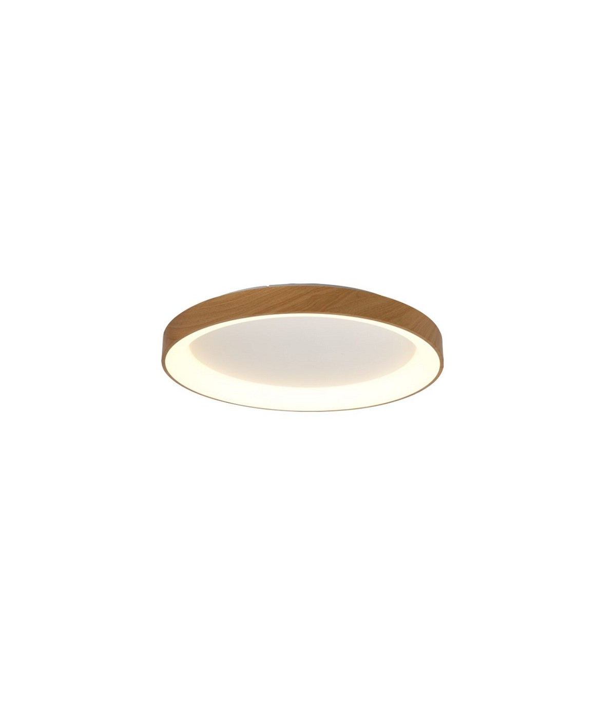 Plafón Led DANDY Madera Ø45CM 66W 6600LM 120º IP20