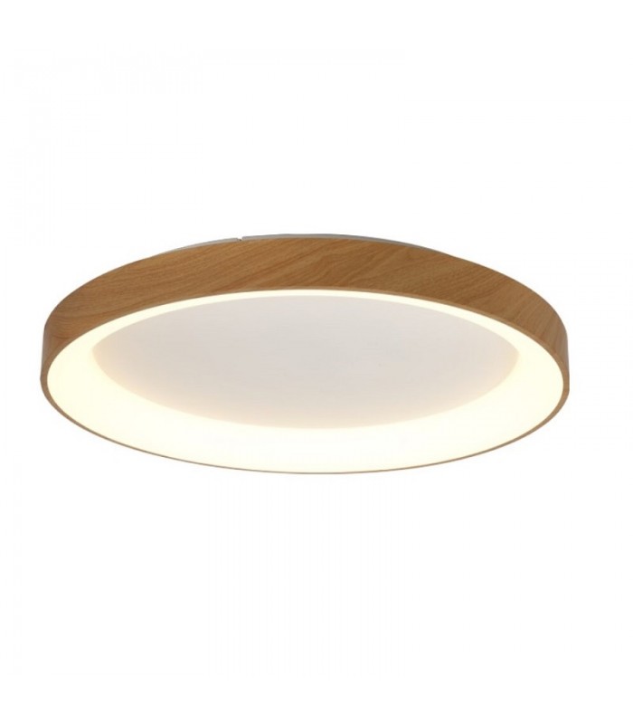 Plafón Led DANDY Madera Ø60CM 86W 8600LM 120º IP20
