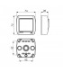 Conmutador / interruptor 10AX 250V De superficie
