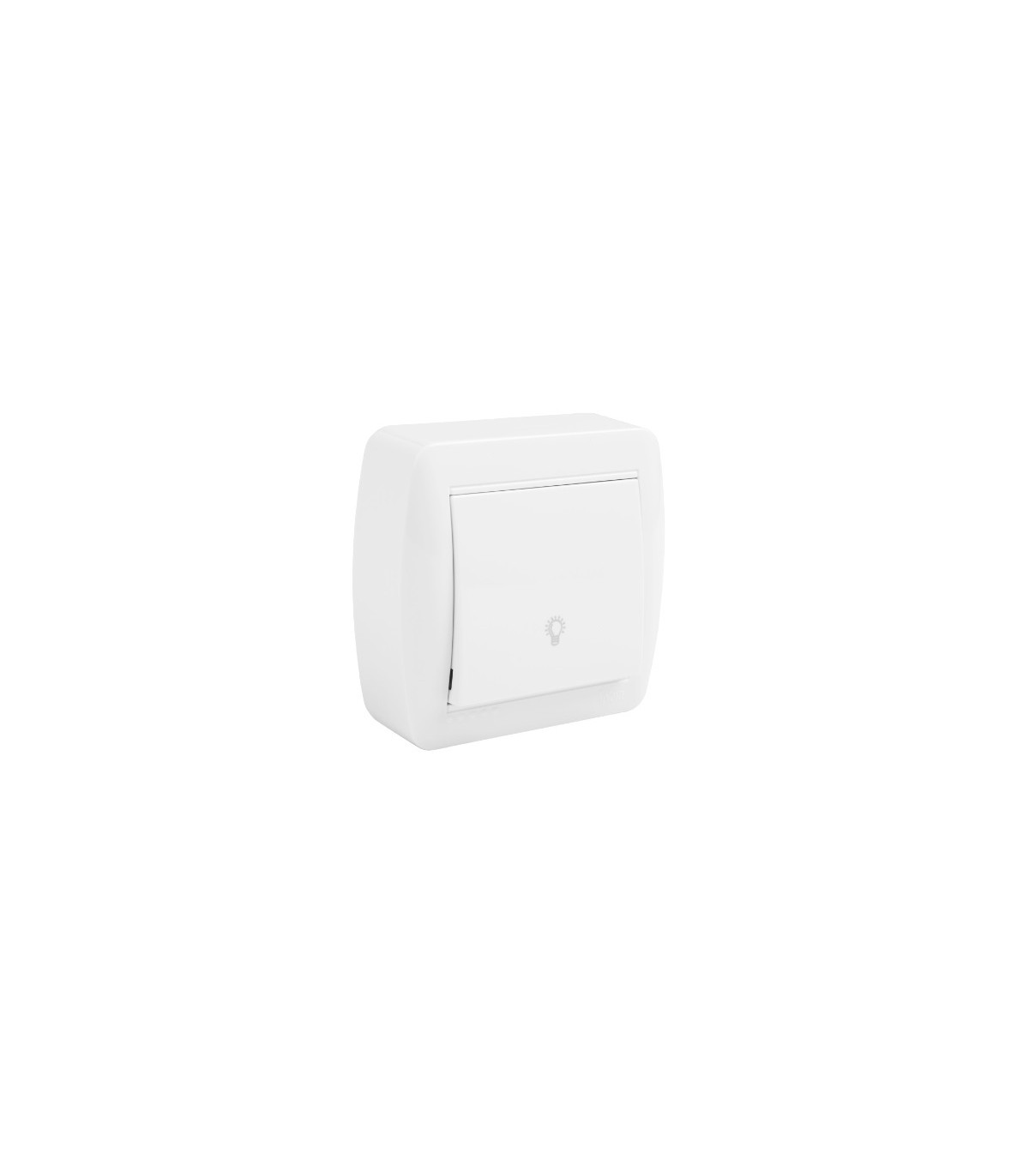Pulsador Luz 10A 250V De superficie