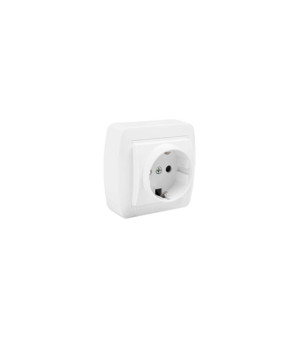 Base fija 2P+T 16A 250V De superficie