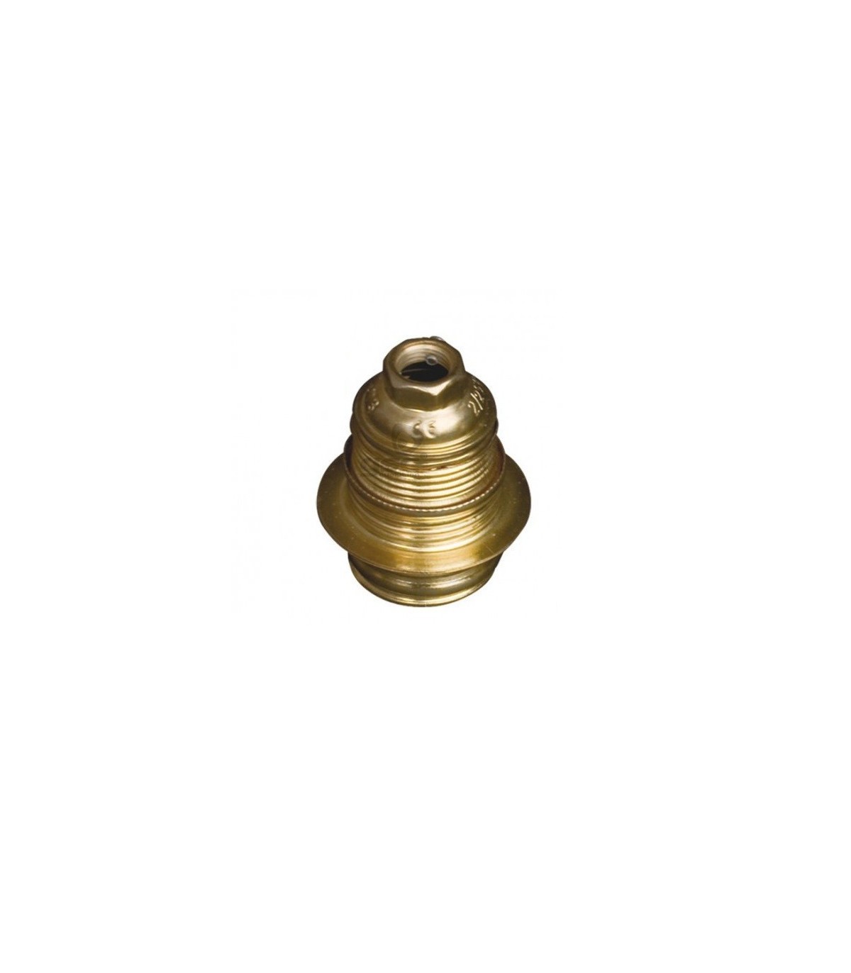 Portalámparas E14 Latón 4A 250V