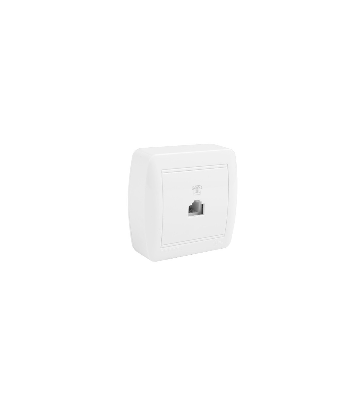 Toma de teléfono RJ11 De superficie