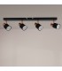 Aplique de Techo Gu10 Orientable Serie GOLD 4 Focos