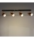 Aplique de Techo Gu10 Orientable Serie GOLD 4 Focos