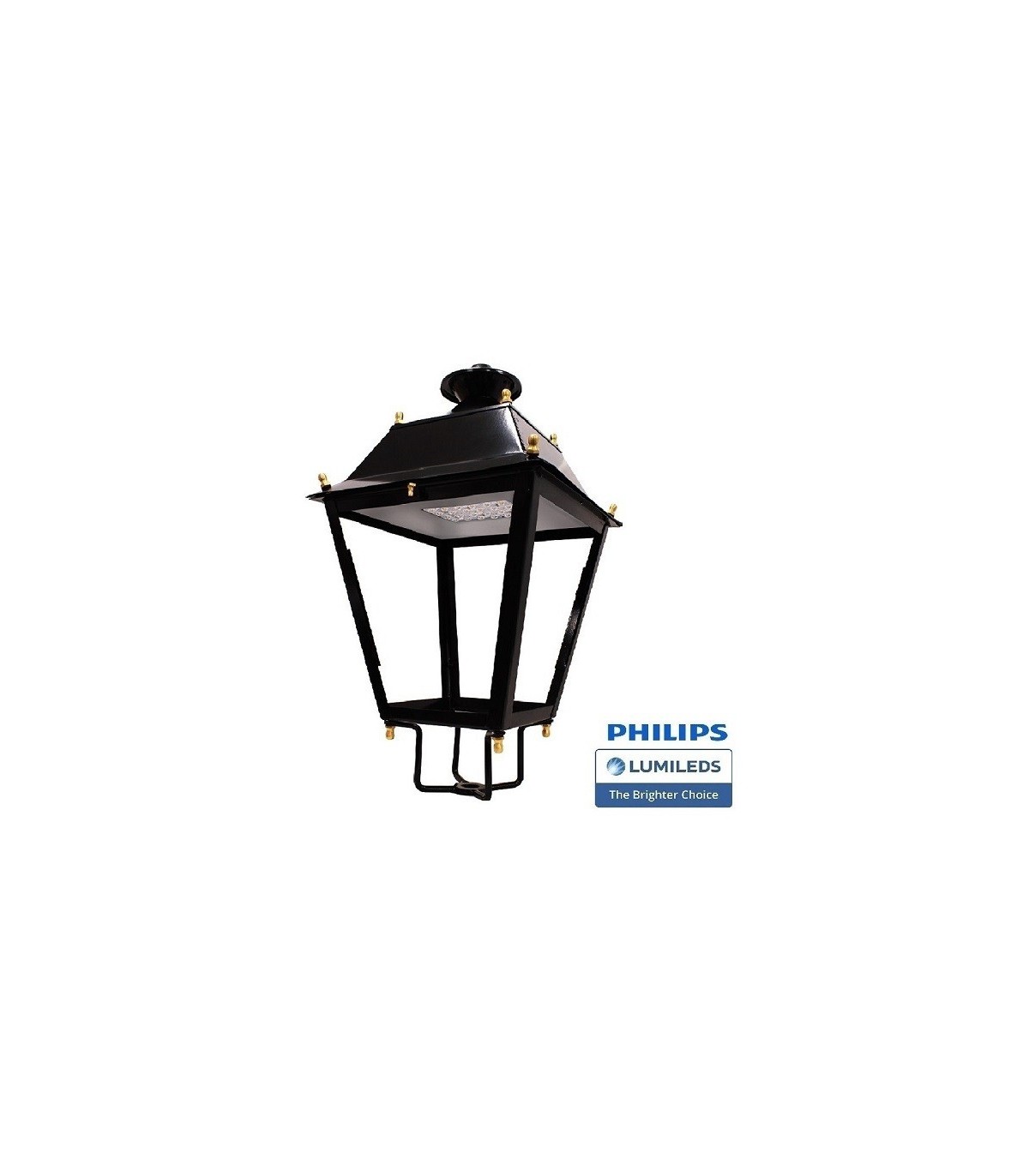 Farola Villa aluminio LED LUMILEDS 40W 4.800Lm IP65 