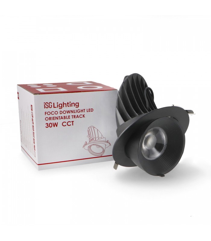 Foco Empotrable Led BLACK TRACK 30W 3600LM 36º IP20 CCT