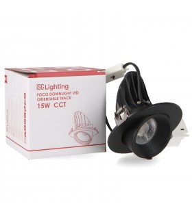 Foco Empotrable Led BLACK TRACK 15W 1800LM 36º IP20 CCT