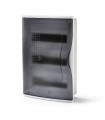 Armario Empotrar 36 Módulos (3x12) Puerta Transparente Fumé