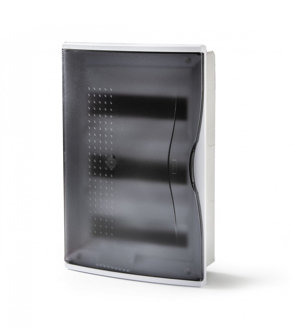 Armario Empotrar 36 Módulos (3x12) Puerta Transparente Fumé