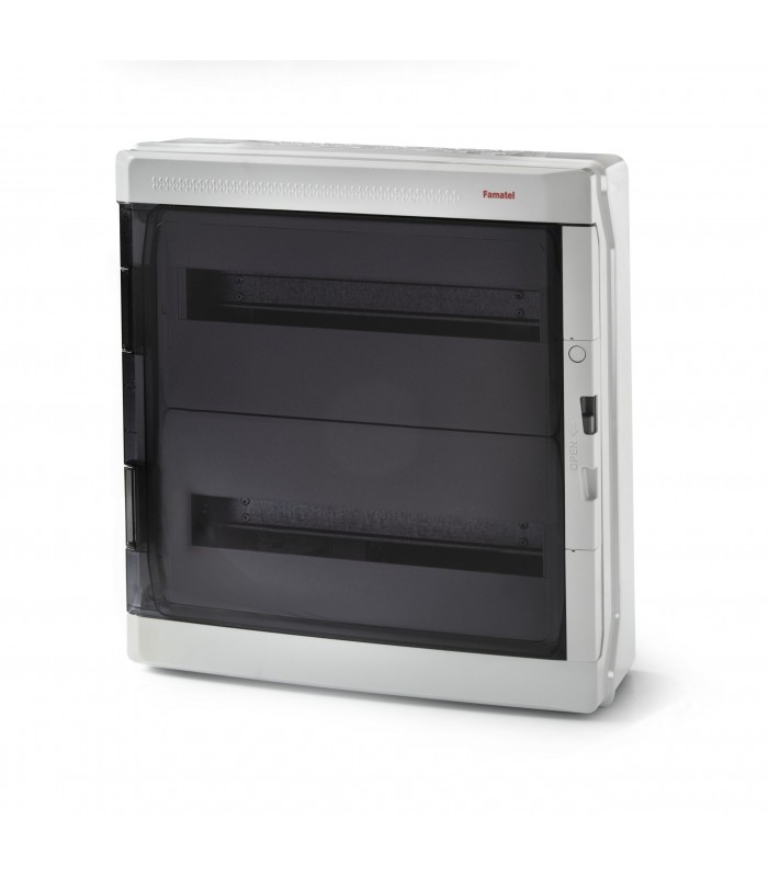 Armario Superficie 36 Módulos (2x18) Puerta Transparente IP65