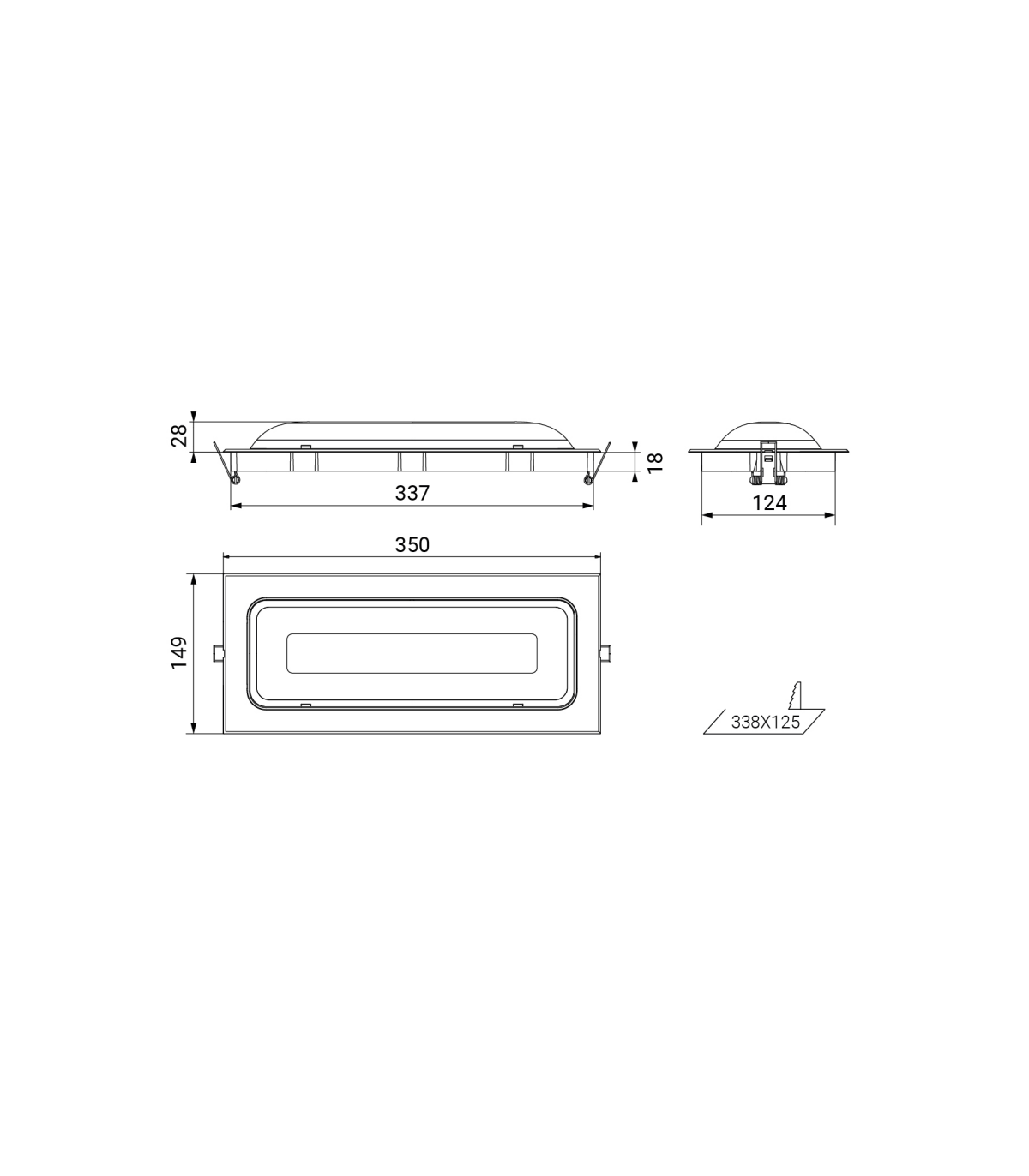 Caja de Empotrar Modelo Dunna Normalux