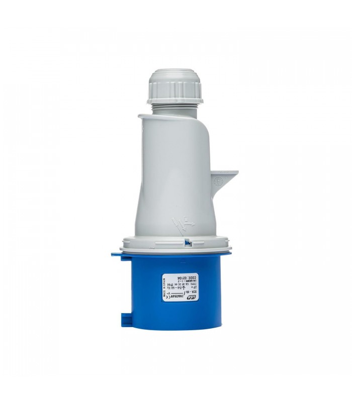 Clavija Aérea Cetac 2P+T 32A 200/250V 6H IP44 IDE