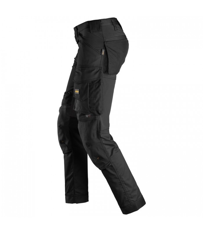 Pantalones elásticos AllroundWork Slim Fit Negro