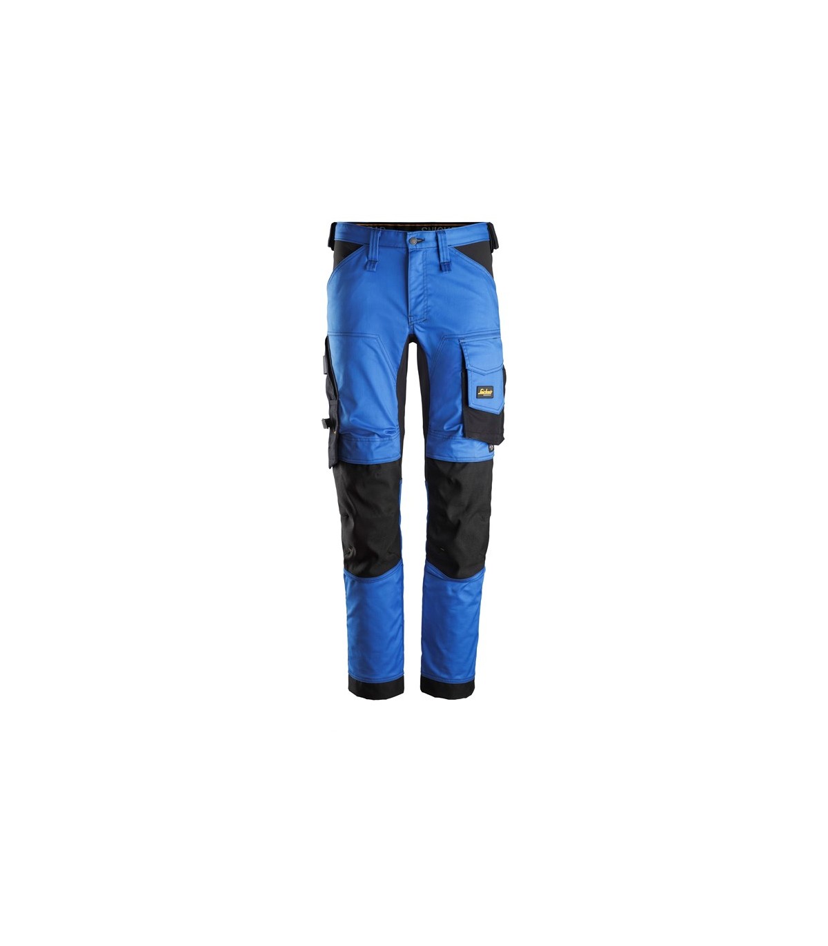 Pantalones elásticos AllroundWork Slim Fit Azul-Negro