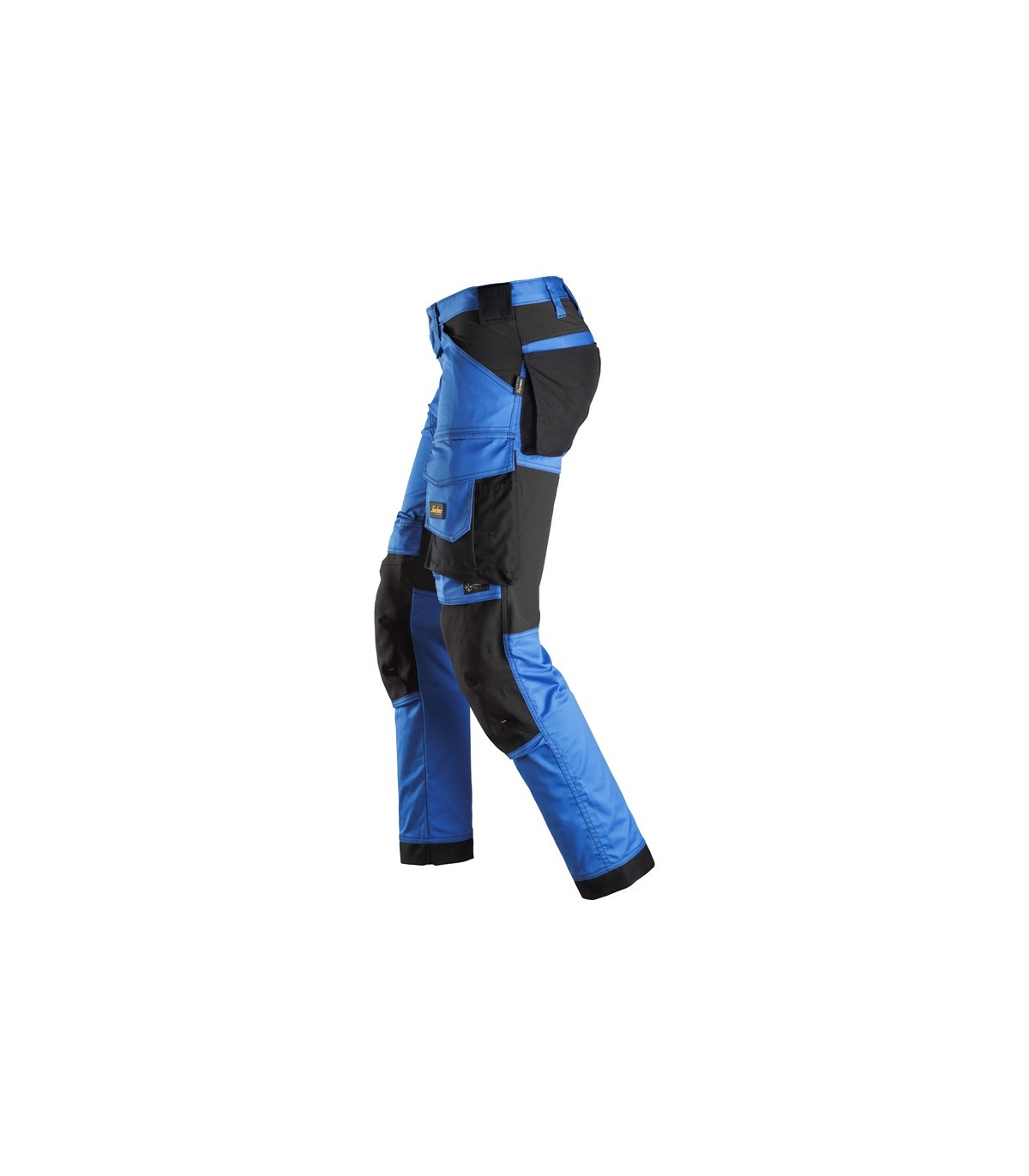 Pantalones elásticos AllroundWork Slim Fit Azul-Negro