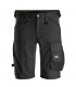 Pantalones Cortos elásticos AllroundWork Slim Fit Negro