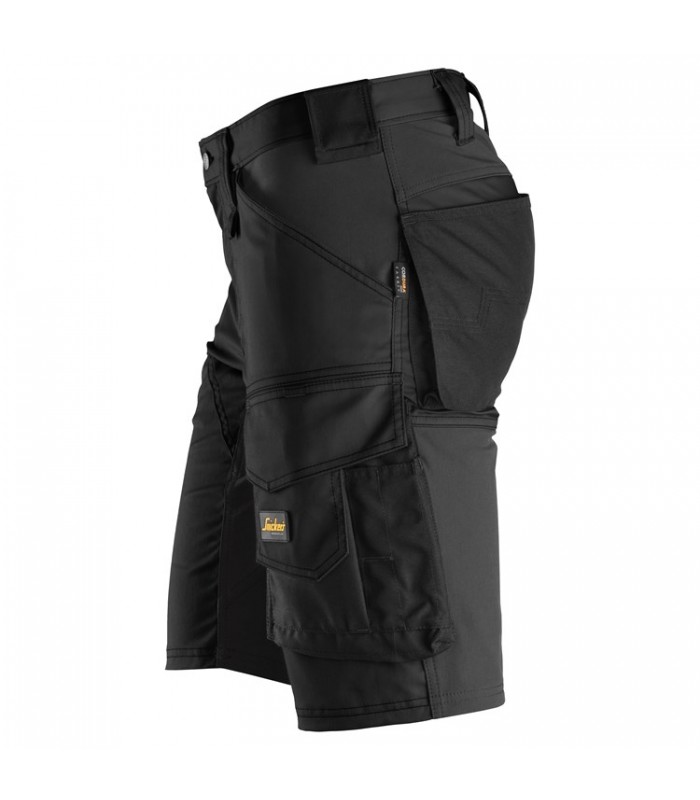Pantalones Cortos elásticos AllroundWork Slim Fit Negro