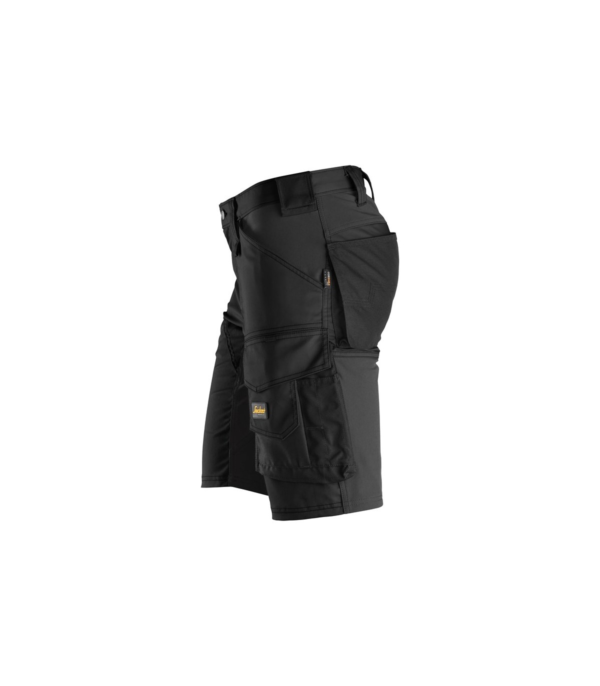 Pantalones Cortos elásticos AllroundWork Slim Fit Negro