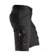 Pantalones Cortos elásticos AllroundWork Slim Fit Negro