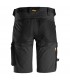 Pantalones Cortos elásticos AllroundWork Slim Fit Negro