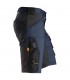 Pantalones Cortos elásticos AllroundWork Slim Fit Azul Marino-Negro