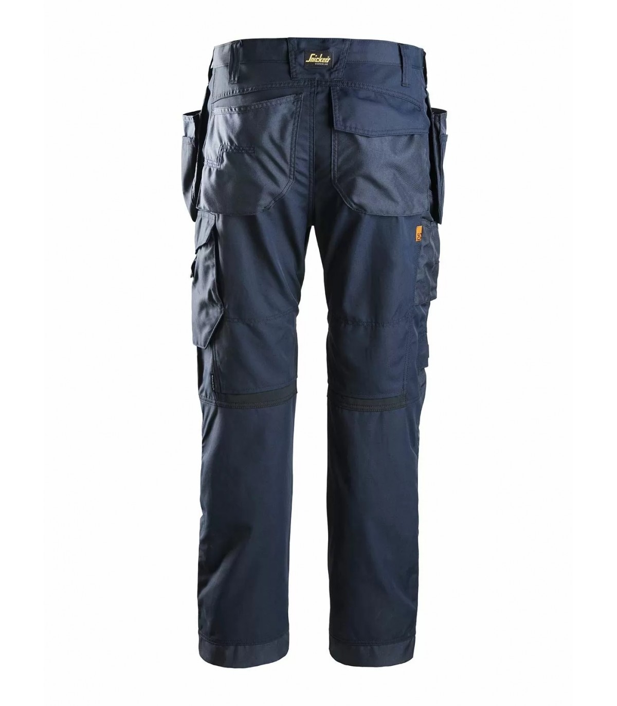 Pantalones elásticos AllroundWork con bolsillos flotantes Azul Marino-Negro