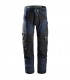 Pantalones FlexiWork+ Azul Marino-Negro