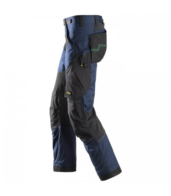 Pantalones FlexiWork+ Azul Marino-Negro