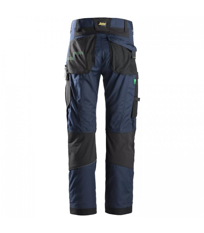Pantalones FlexiWork+ Azul Marino-Negro