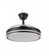 Ventilador Bayomo DC 59W 6980Lm 4 Aspas Negro CCT
