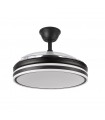 Ventilador Bayomo DC 59W 6980Lm 4 Aspas Negro CCT