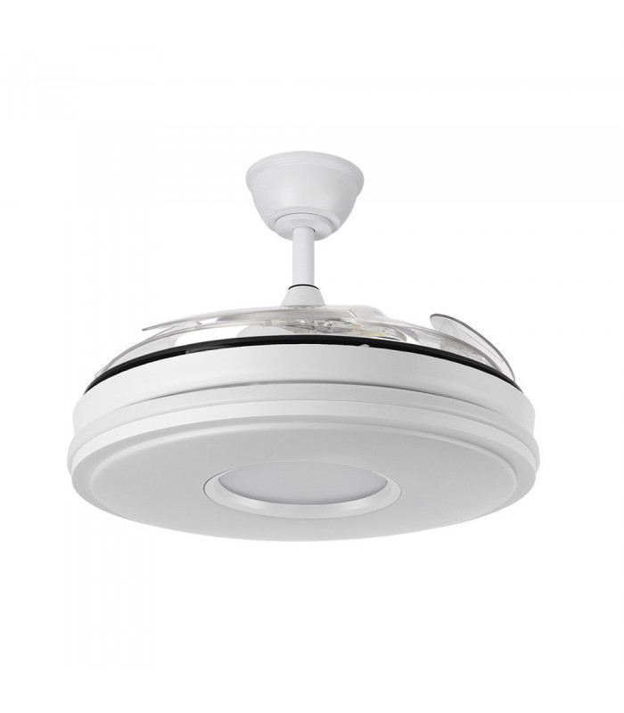 Ventilador de Techo Dani Blanco DC 59W 6980Lm 4 Aspas CCT