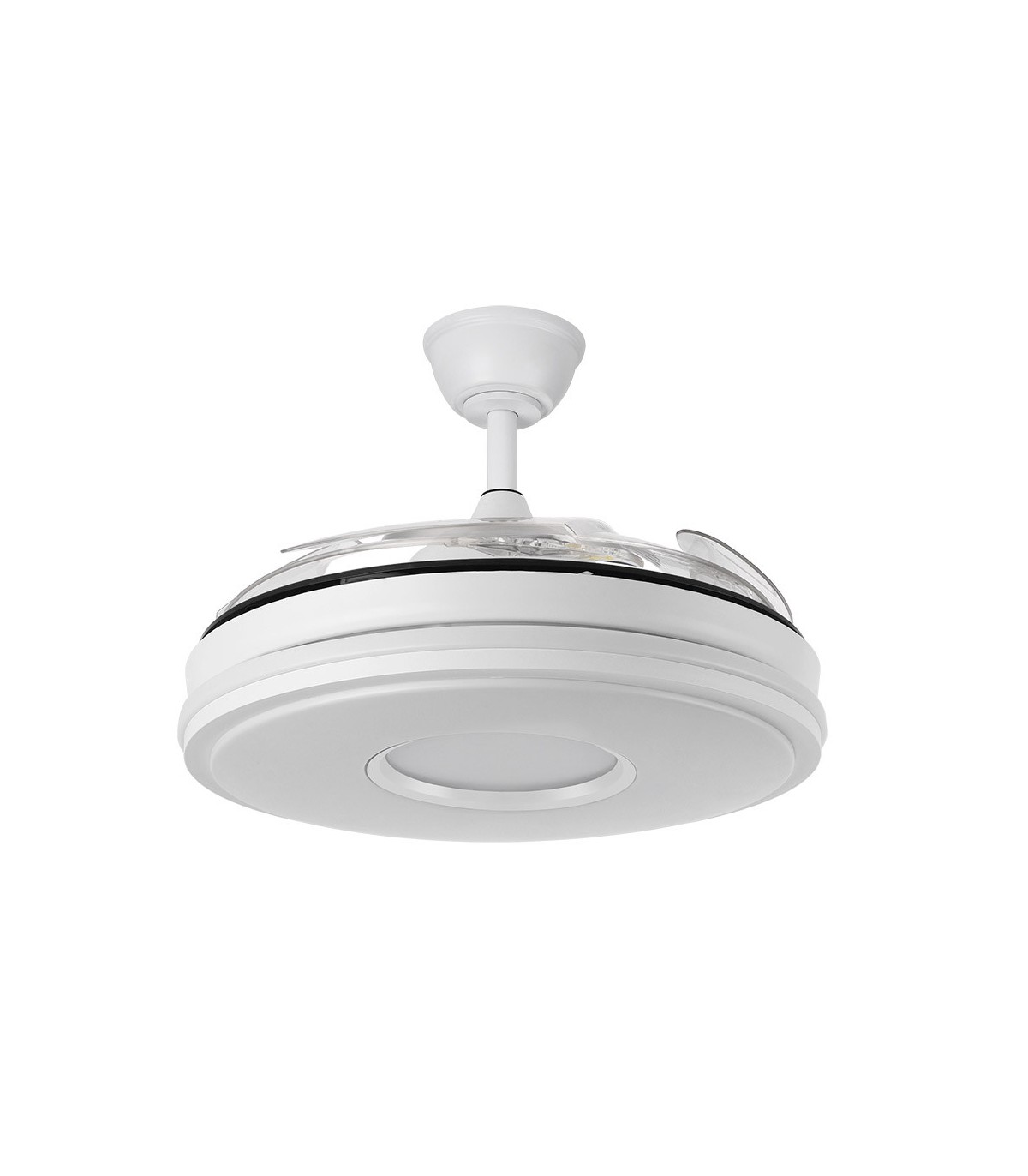 Ventilador de Techo Dani Blanco DC 59W 6980Lm 4 Aspas CCT