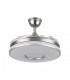 Ventilador de Techo Dani Níquel DC 59W 6980Lm 4 Aspas CCT