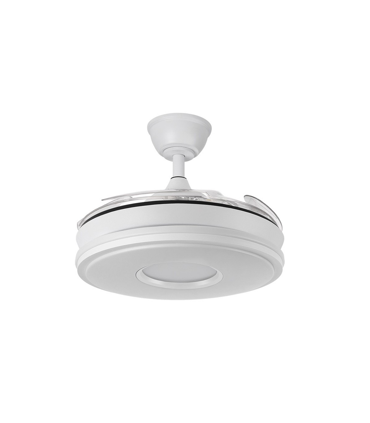Ventilador de Techo Dani-XS Blanco DC 59W 6980Lm 4 Aspas CCT
