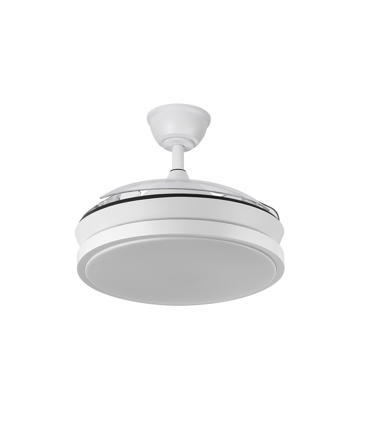 Ventilador Escorpión-XS DC 59W 6980Lm 3 Aspas Blanco CCT