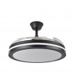 Ventilador Esparta-XL DC 80W 10255Lm 5 Aspas Negro CCT