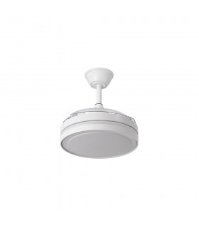 Ventilador Esparta-XXS DC 44W 5182Lm 3 Aspas Blanco CCT
