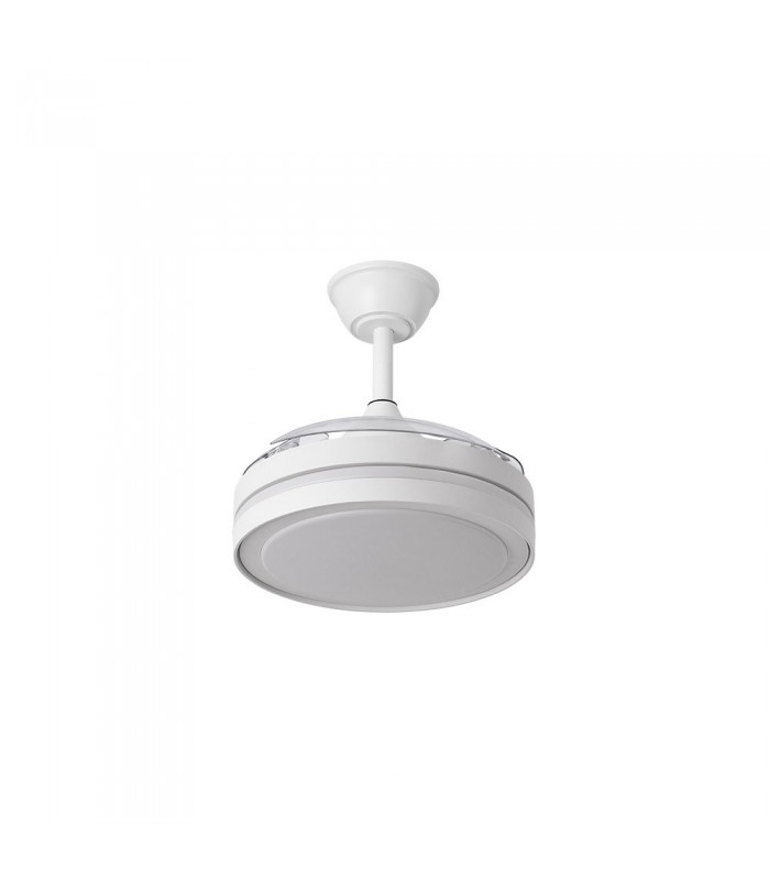 Ventilador Esparta-XXS DC 44W 5182Lm 3 Aspas Blanco CCT