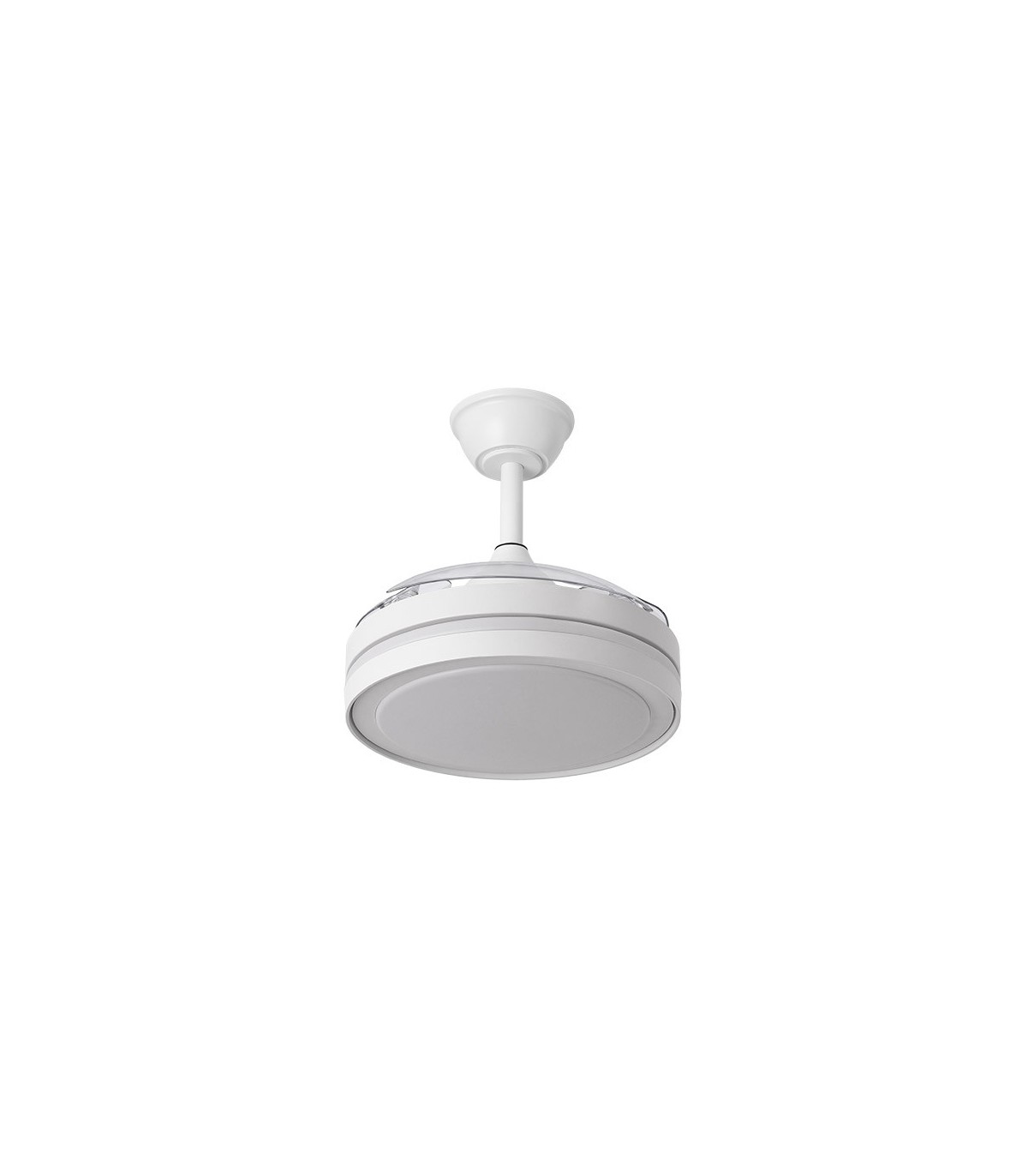 Ventilador Esparta-XXS DC 44W 5182Lm 3 Aspas Blanco CCT