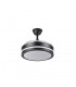 Ventilador Esparta-XXS DC 44W 5182Lm 3 Aspas Negro CCT