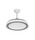Ventilador de Techo BANDIDO Blanco/Gris DC 59W 5900Lm 4 Aspas CCT
